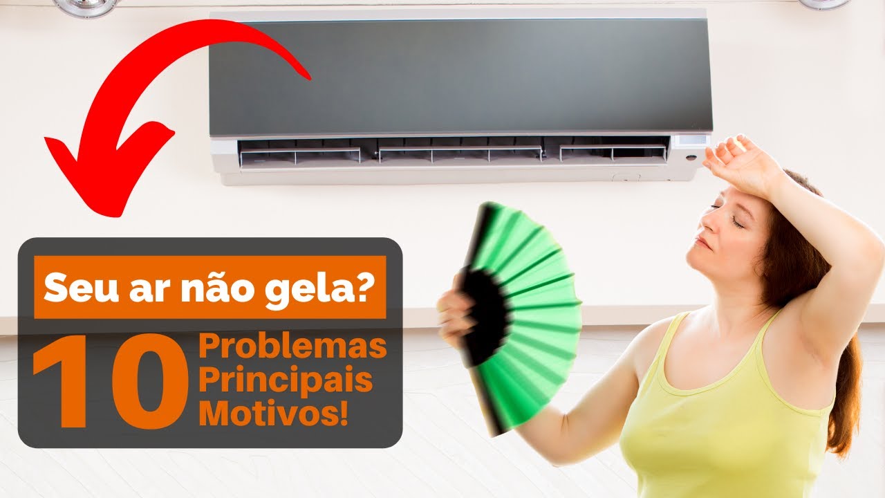 Ar condicionado não gela só ventila